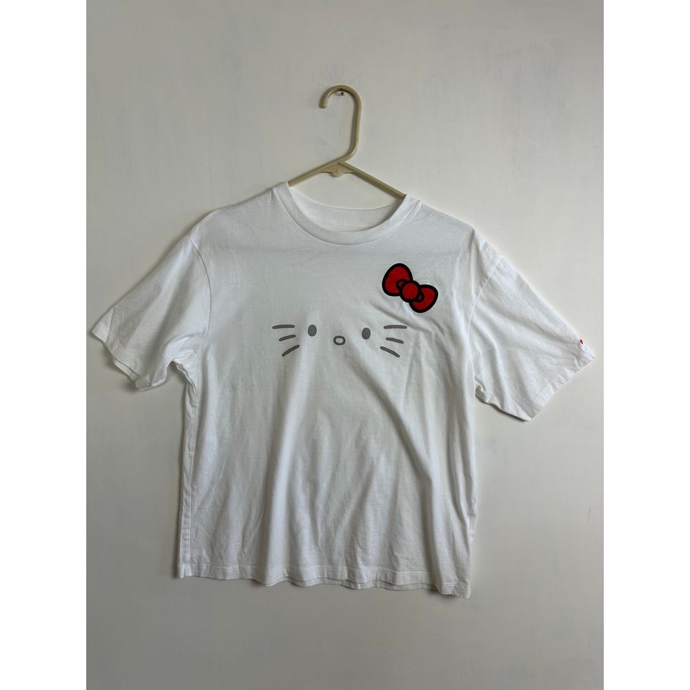 Uniqlo Women's Tee Short Sleeve Medium Hello‎ Kitty White